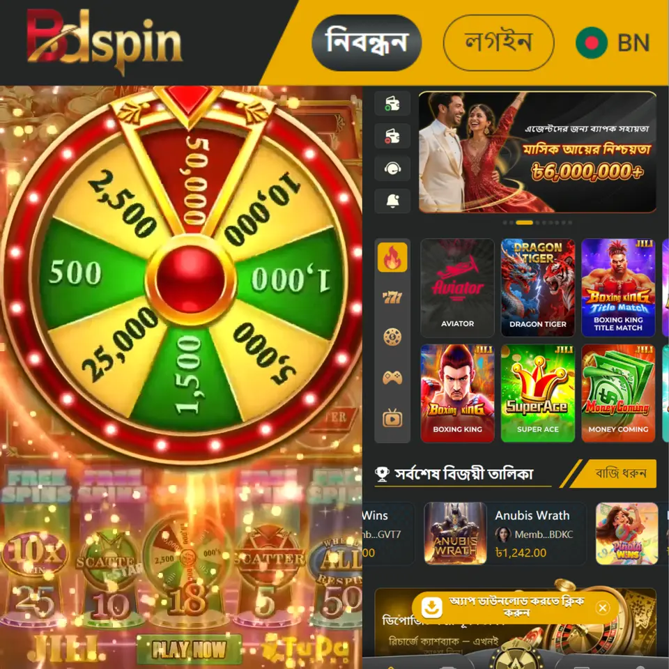 BDSPIN লগইন - BDSPIN অফিসিয়াল